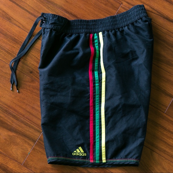 vintage adidas swim shorts